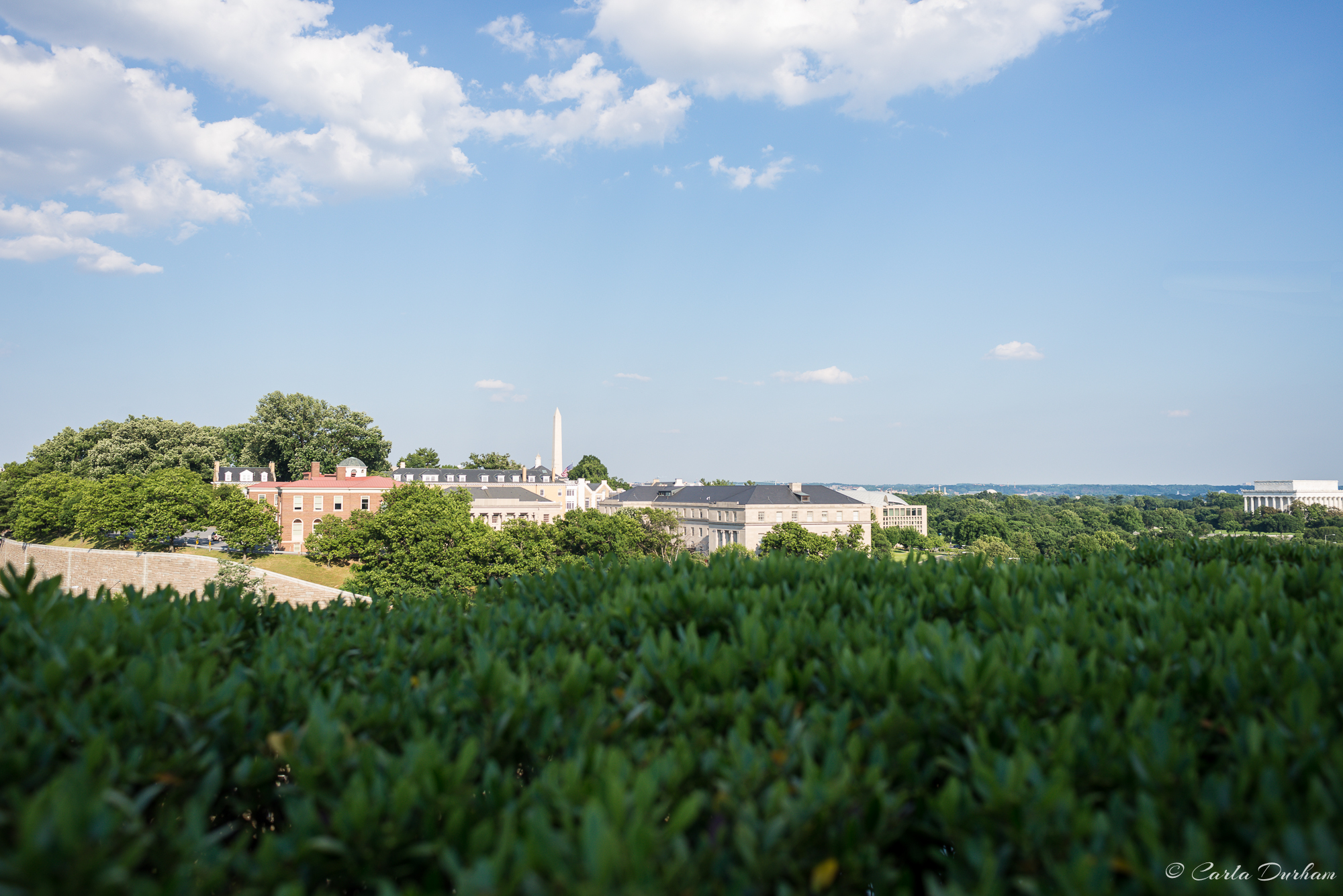 Views from the Kennedy Center roof top terrace - Photographer Carla Durham - 50 Cities and counting